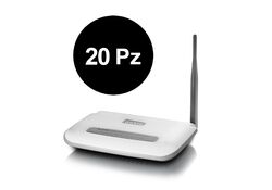 20 Pezzi - 150Mbps Wireless N ADSL2+ Modem Router con antenna staccabile