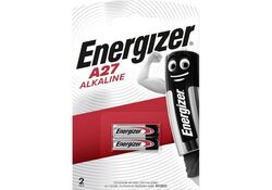 Batteria alcalina tipo A27 12V blister da 2 Energizer