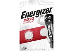 Batteria al litio a bottone CR2032 3V blister da 2 Energizer