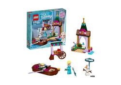 Costruzioni LEGO Disney Frozen Avventura al Mercato di Elsa 125 pezzi