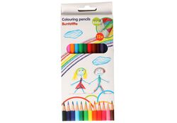 Colori a legno Topwrite Kids - Confezione 12 matite colorate