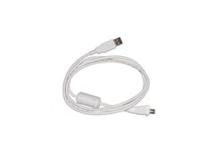 Cavo USB 2.0 Connettori A/B Maschio - Blocco ferrite - 1.30m Bianco