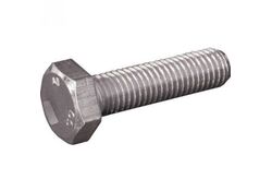 Bullone a testa esagonale inox M6x20