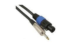 Cavo audio Jack 6.3mm maschio - Speakon maschio - 10 metri