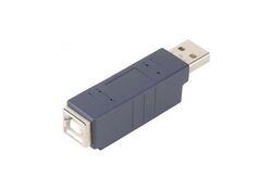 Adattatore USB 2.0 A Maschio - B Femmina Grigio