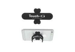 TOUCH-U - Supporto in silicone per smartphone - Nero