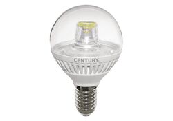 Lampadina Sfera LED 5W E14 luce calda 352 lumen Century