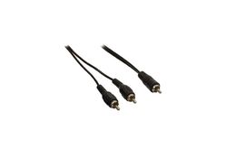 Cavo Audio RCA Maschio - 2x RCA Maschio 5.00 m Nero