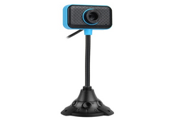 Webcam con microfono 640x480 PC USB 2.0 Plug&Play