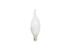 Lampada LED 4W attacco E14 candela fiamma - luce fredda