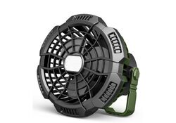 Ventilatore da campeggio ricaricabile con luce LED