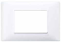 Placca 3M bianco VIMAR PLANA