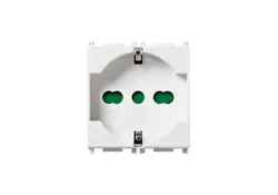 Presa 2P+T 16A universale bianco VIMAR PLANA