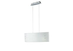 SOSPENSIONE LED CHARME BIANCA 50W 3750LM CCT CON TELECOMANDO 65X25X20CM