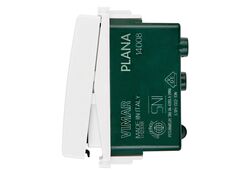 Pulsante 1P NO 10A bianco VIMAR PLANA