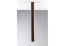 PLAFONIERA FLUKE TONDA CORTEN 1XGU10 5,5X75CM