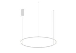 SOSPENSIONE LED HOOP BIANCA D120 60W 6900LM 120X22,5CM