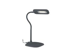 LAMPADA DA LETTURA LED DARWIN GRIGIA 4,8W 450LM 4000K DIMMERABILE 16X16X53,5CM