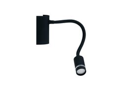 APPLIQUE LED KEPLER NERO 3W 100LM 3000K 6X9X32CM