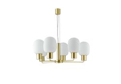 LAMPADARIO FELLINI ORO 6XE27 98X34,6CM