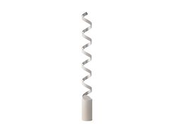 PIANTANA LED HELIX BIANCA/SILVER 30W 2400LM 4000K 14,5X152CM