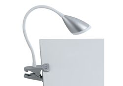 LAMPADA DA LETTURA LED HEGEL SILVER 3,2W 260LM 4000K 9,5X33CM