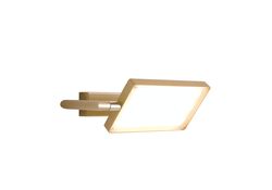 APPLIQUE LED BOOK ORO 17W 1300LM 3200K 22,5X10-15CM