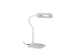 LAMPADA DA LETTURA LED DARWIN BIANCA 4,8W 450LM 4000K DIMMERABILE 16X16X53,5CM