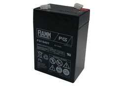 Batteria al piombo ricaricabile 6V 4.5Ah terminale faston 4.8mm