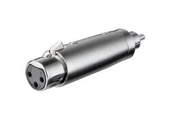 Adattatore da XLR femmina a RCA maschio