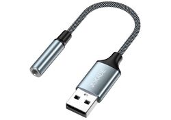 Adattatore audio jack 3.5mm - USB