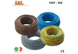 CAVO UNIPOLARE FS17 -1 X 4 MM Vari colori e misure