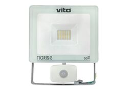 Faretto LED da esterno con sensore di movimento 30W 3000k luce calda