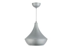 Lampadario da soffitto pendente E27 Φ205x180x650mm color argento