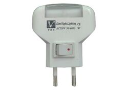 Lampada LED da notte 1W rosso