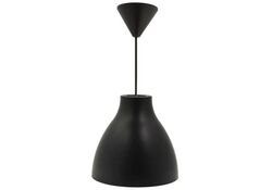 Lampadario da soffitto pendente E27 Φ205x180x650mm nero