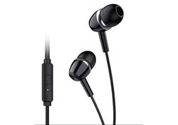 Cuffie auricolari con microfono 1.2m jack audio 3.5mm nere KSC-659