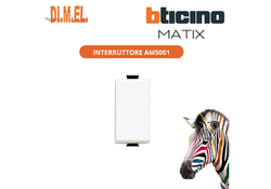 BTICINO MATIX AM5001 INTERRUTTORE UNIPOLARE 16A - 1 MODULO