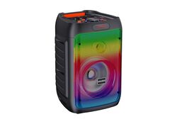 Cassa acustica portatile ricaricabile 8" 20W Luce LED Bluetooth/USB