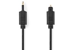 Cavo audio ottico TosLink maschio - Mini-Toslink 1m