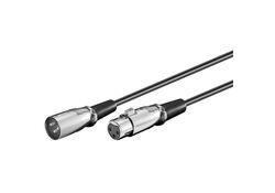 Cavo XLR 3 pin maschio-femmina 2m