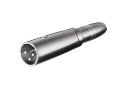 Adattatore XLR maschio 3 pin - jack 6.35mm
