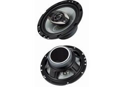 Coppia altoparlanti coassiali per auto 6.5" 3 vie 600W 4 Ohm con griglia