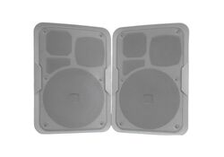Coppia casse acustiche da parete 80W 4 Ohm bianche
