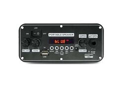 Modulo amplificatore per casse acustiche 2x10W con Bluetooth/USB/Scheda SD/Radio FM