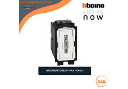 BTICINO Living Now Interruttore 1P 10 AX K4001