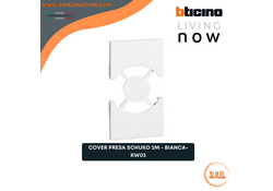 BTicino Living Now Cover per presa standard Italia/Germania - KW03