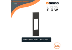 BTicino Living Now Cover per prese standard Italia Nera
