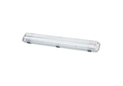 Plafoniera per tubo LED 2x60cm IP65