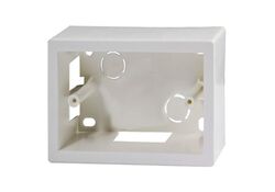 Scatola da parete colore bianco 3 posti